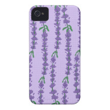 Lavender and Dot iPhone 4 Covers