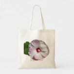 Lavender Blush Hibiscus Canvas Bags