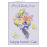 Lavender Bouquet Mother's Day Greeting Cards