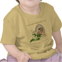 Lavender Egg and White Bunny Tees