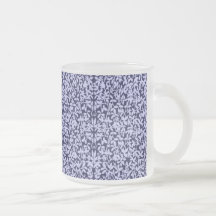 Lavender Filigree Vines Mug