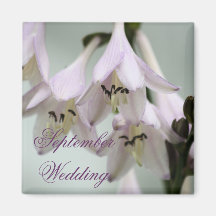 Lavender Floral Refrigerator Magnets