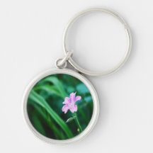 Lavender Flower Keychains