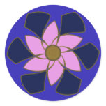 Lavender Flower Mandala Sticker