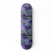 Lavender Flower Photo Skateboard