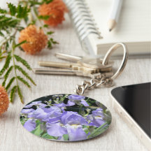 Lavender Freesia Keychain