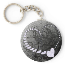 Lavender Heart Swirls