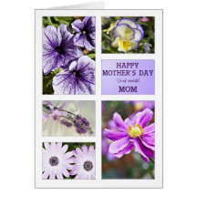 Lavender hues floral Mother's Day Greeting Cards