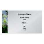 Lavender Hydrangea in Garden  - Platinum Finish Business Cards