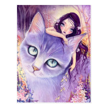 Lavender Illusion- Postcard