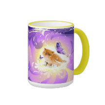 Lavender Kitty Mug