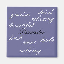 Lavender - magnet