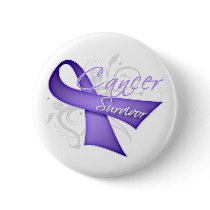 Lavender Ribbon - Cancer Survivor