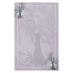 Lavender Rose Fairy Stationary by Molly Harrison Stationery Design