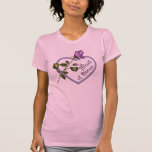 Lavender Rose Maid of Honour T Shirt
