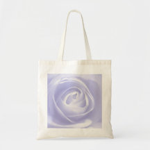 Lavender Rose Tote Canvas Bags