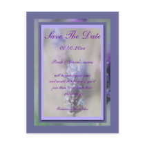 Lavender save the date wedding stylish