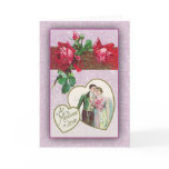 Lavender Themed Victorian Valentine Cards