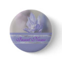 Lavender wedding name tags classy buttons