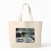 L'Aventure Bleue Canvas Bag