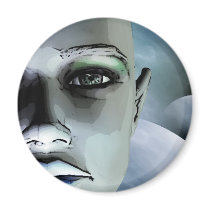 L'Aventure Bleue Fridge Magnet
