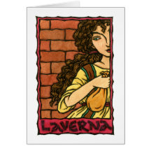 Laverna Greeting Card
