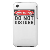 L'avertissement ne touchent pas à la caisse de la  étui iPhone 3