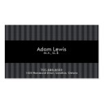 Law Business Card - Bordered