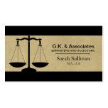 Law Business Card - Simple Texture Lawyer Attorney