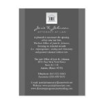 Law Firm Announcement Cards postcards