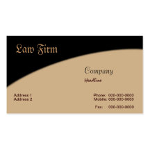 Law Firm Business Card