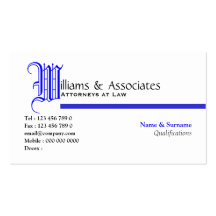 Law legal attorney blue white business card templates