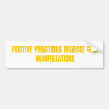 Law of Attraction Bumper Stickers