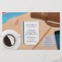 Law / Office Job Desk Flyer