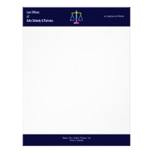 LAW OFFICES Letterhead