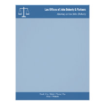 LAW OFFICES Letterhead
