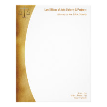 LAW OFFICES Letterhead
