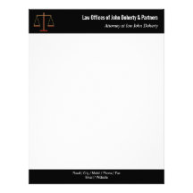 LAW OFFICES Letterhead