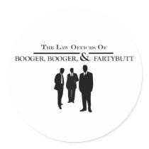 Law Offices of Booger Booger and Fartybutt