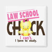 Law School Chick 1 Fridge Magnet