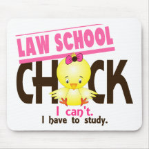 Law School Chick 1 Mouse Pads