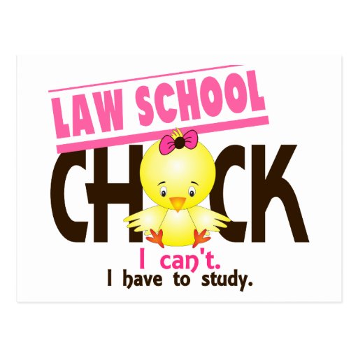 Law School Chick 1 Postcard
