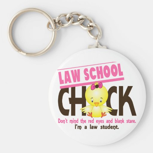 Law School Chick 2 Key Chains