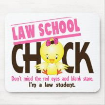 Law School Chick 2 Mouse Pads