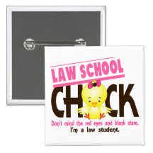 Law School Chick 2 Pinback Button
