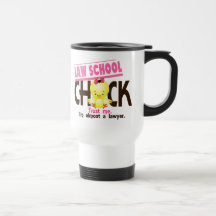 Law School Chick 3 Coffee Mugs