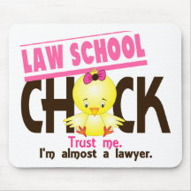 Law School Chick 3 Mousepad