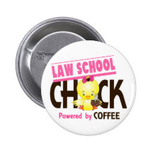 Law School Chick 4 Button