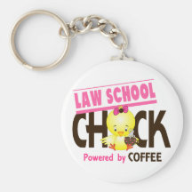 Law School Chick 4 Key Chain