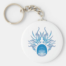 Law Skull Keychains